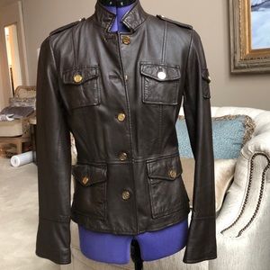 Women’s Tory Burch Leather Jacket